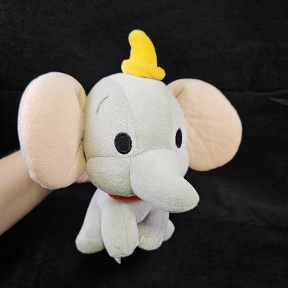 Disney Parks Baby Dumbo Plush Stuffed Animal Authentic 8" Toy Classic Christmas - Picture 1 of 16